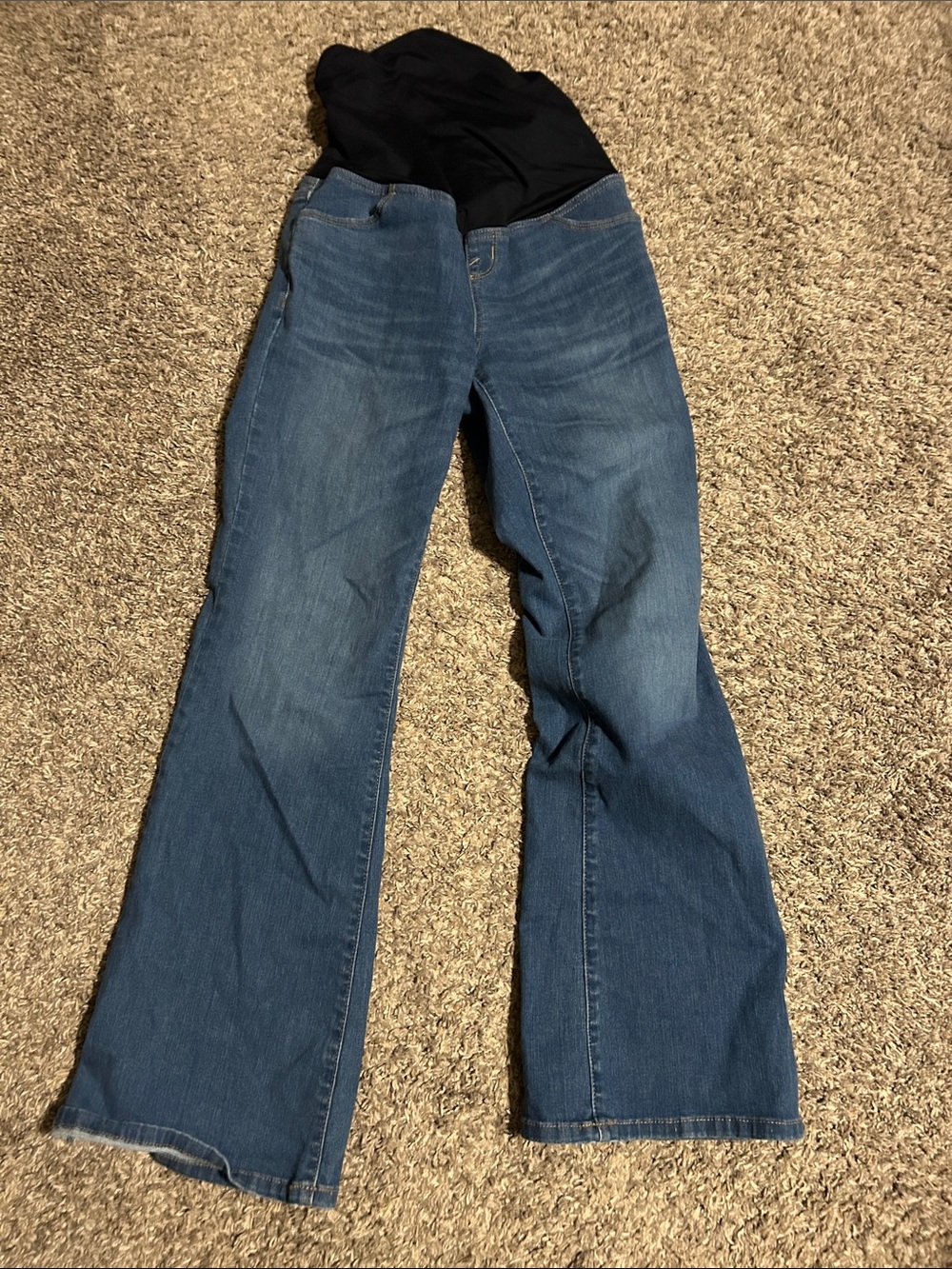 Maternity flare jeans
